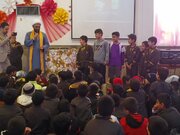 برگزاری جشن حضور تا ظهور در دبستان پسرانه میرزا کوچک خان سمنان