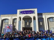 مدرسه ۶ کلاسه دکتر گنجی در روستای حاجی‌آباد بیرجند افتتاح شد