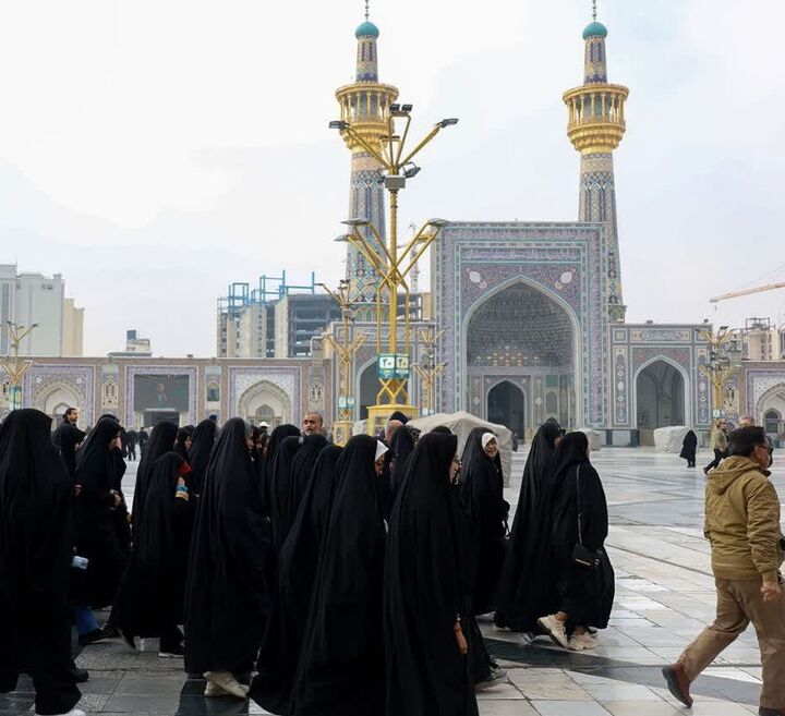 تشرف ۹۰ دانش‌آموز نخبه قهستان به حرم مطهر رضوی