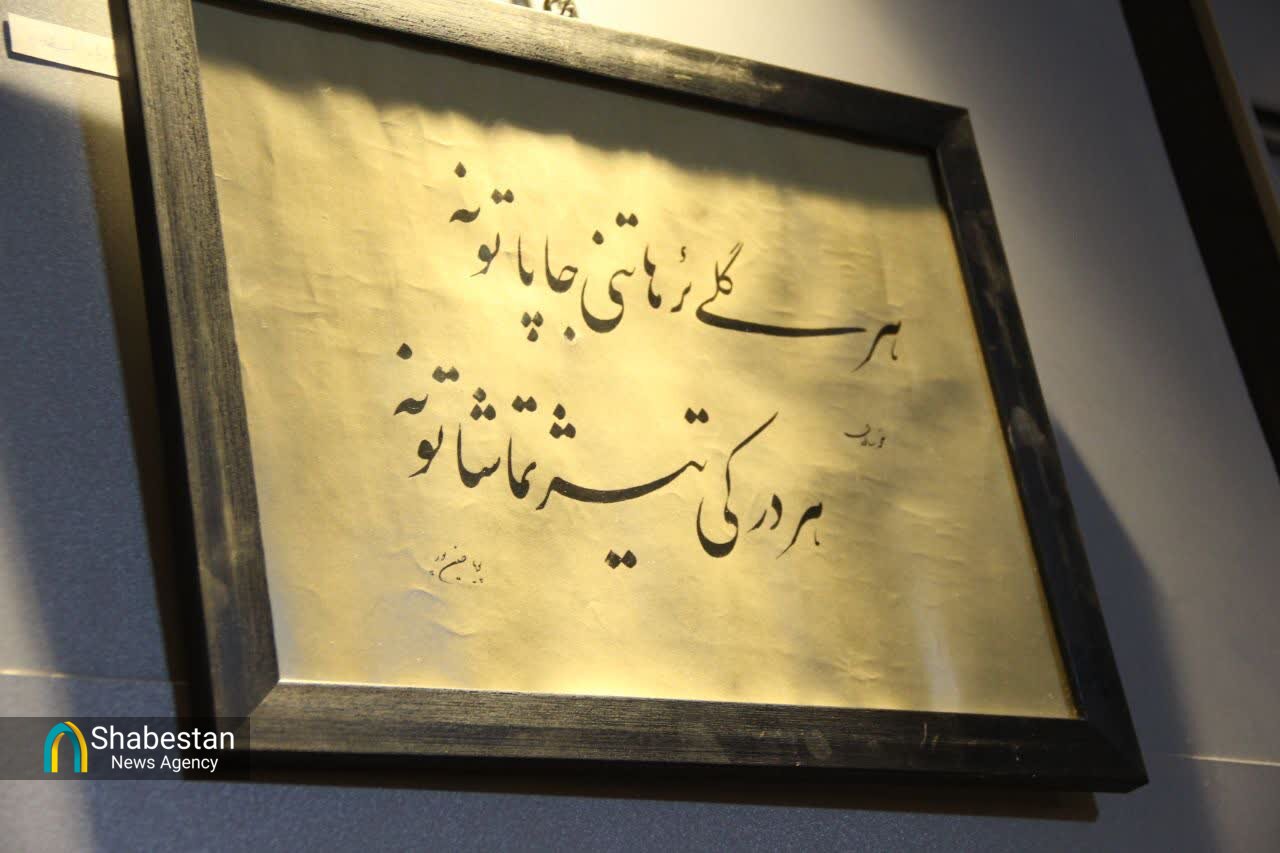 نمایشگاه دستاوردهای هنرمندان شهرستان سلسله افتتاح شد