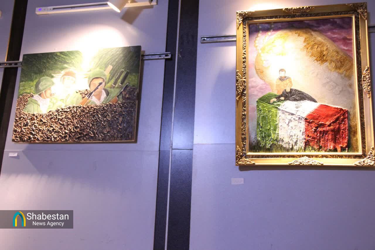 نمایشگاه دستاوردهای هنرمندان شهرستان سلسله افتتاح شد