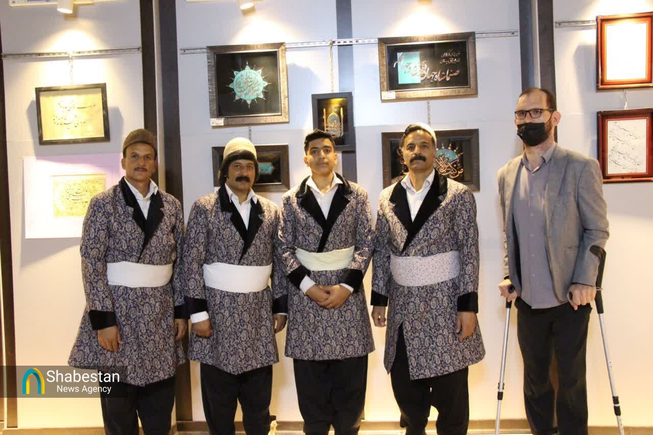 نمایشگاه دستاوردهای هنرمندان شهرستان سلسله افتتاح شد