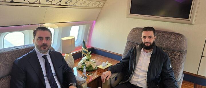 «الشرع» در اولین سفر رسمی راهی عربستان شد