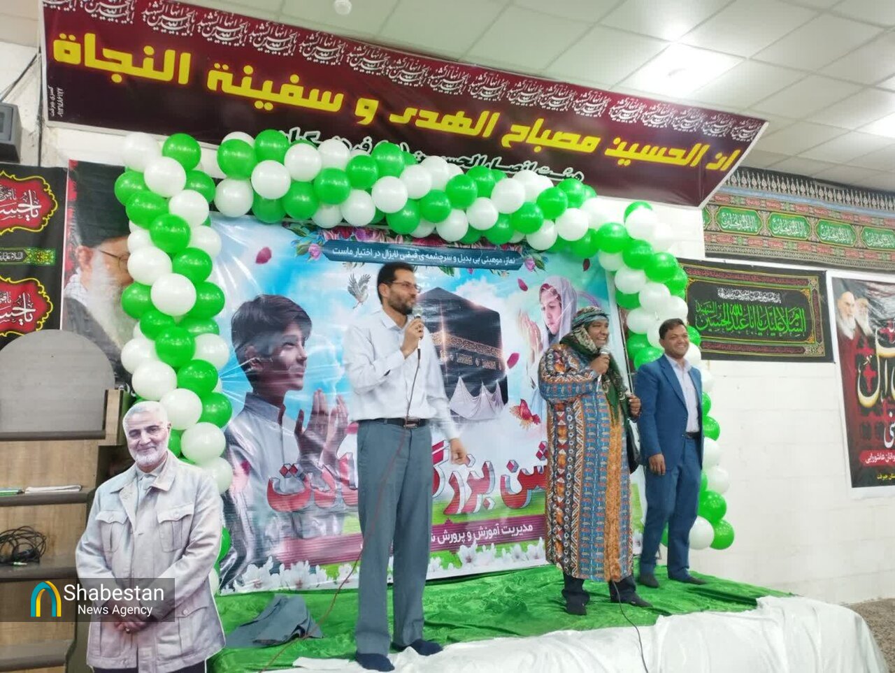 جشن عبادت دانش آموزان مدارس پسرانه شهر جیرفت