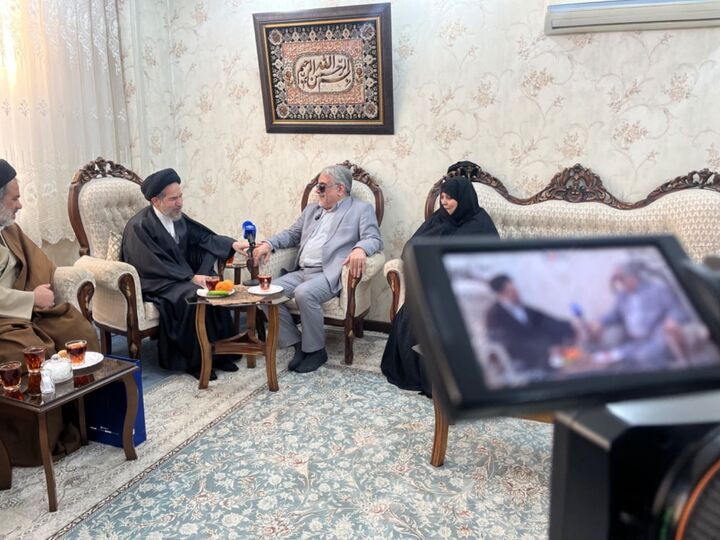 دیدار نمایندگان رهبر انقلاب با جانبازان