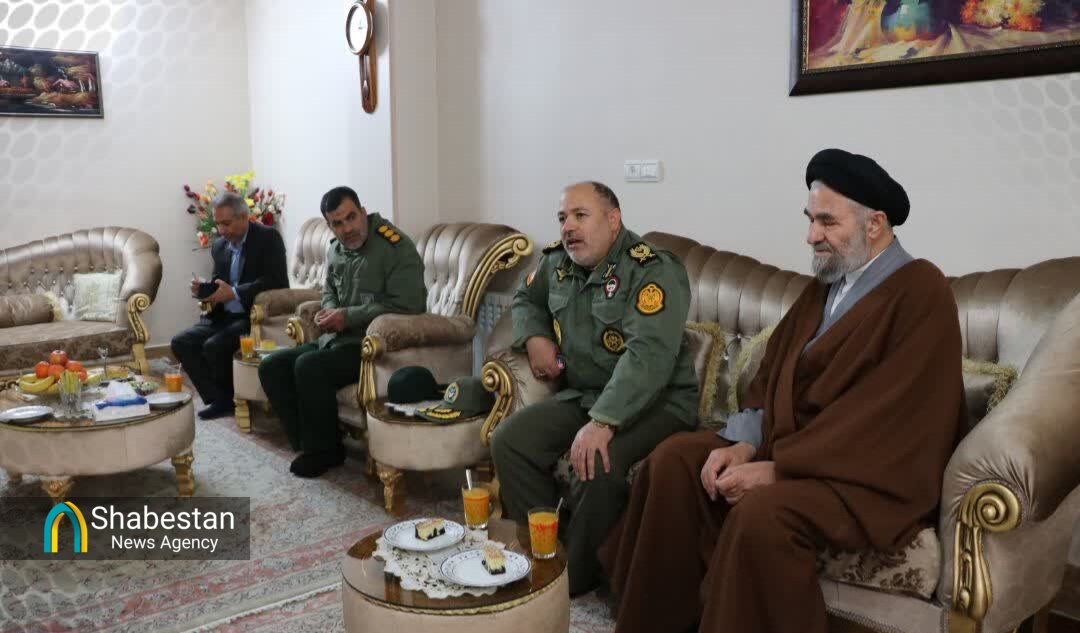 دیدار امام جمعه بروجرد با جانبازان دفاع مقدس
