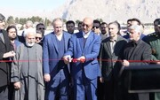 افتتاح ابرپروژه بازسازی باند و عوامل پروازی فرودگاه کرمانشاه
