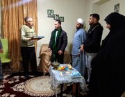 دیدارو تجلیل از جانبازان و ایثارگران توسط کانون امام حسین (ع) سنقر