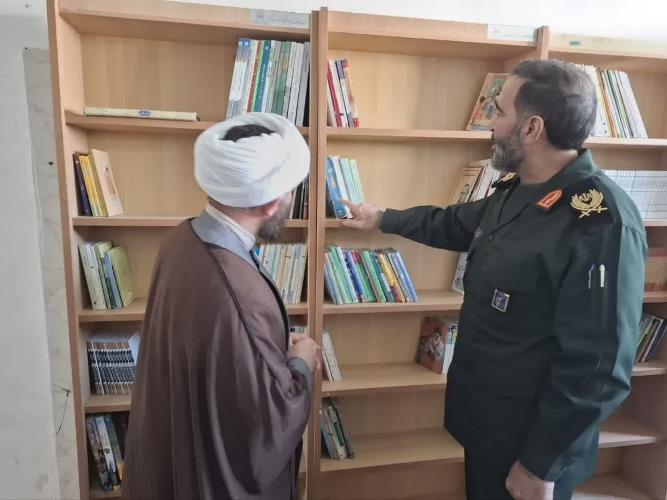 کتابخانه روستای محمد آباد مانه افتتاح شد