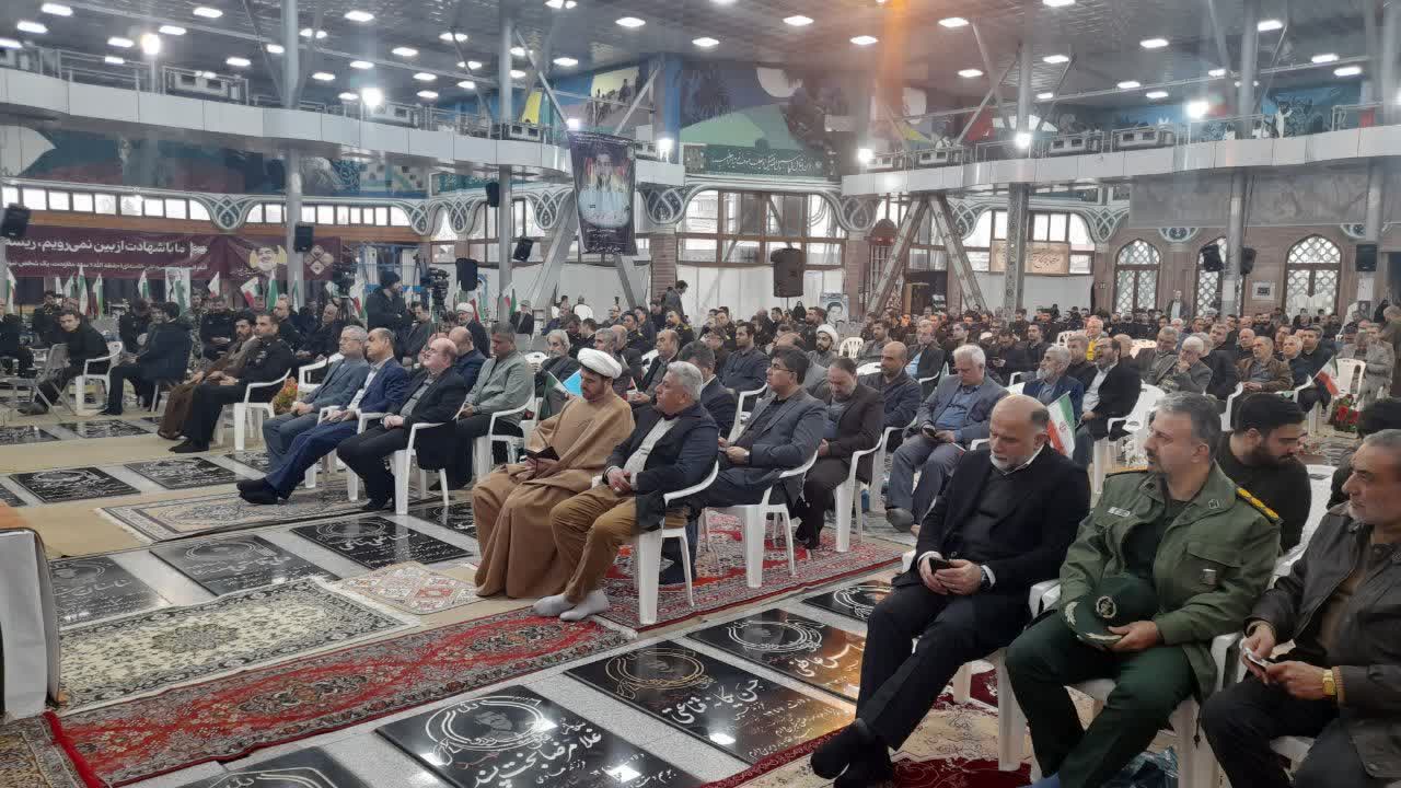 مهمانی لاله ها در گلزار شهدای رشت