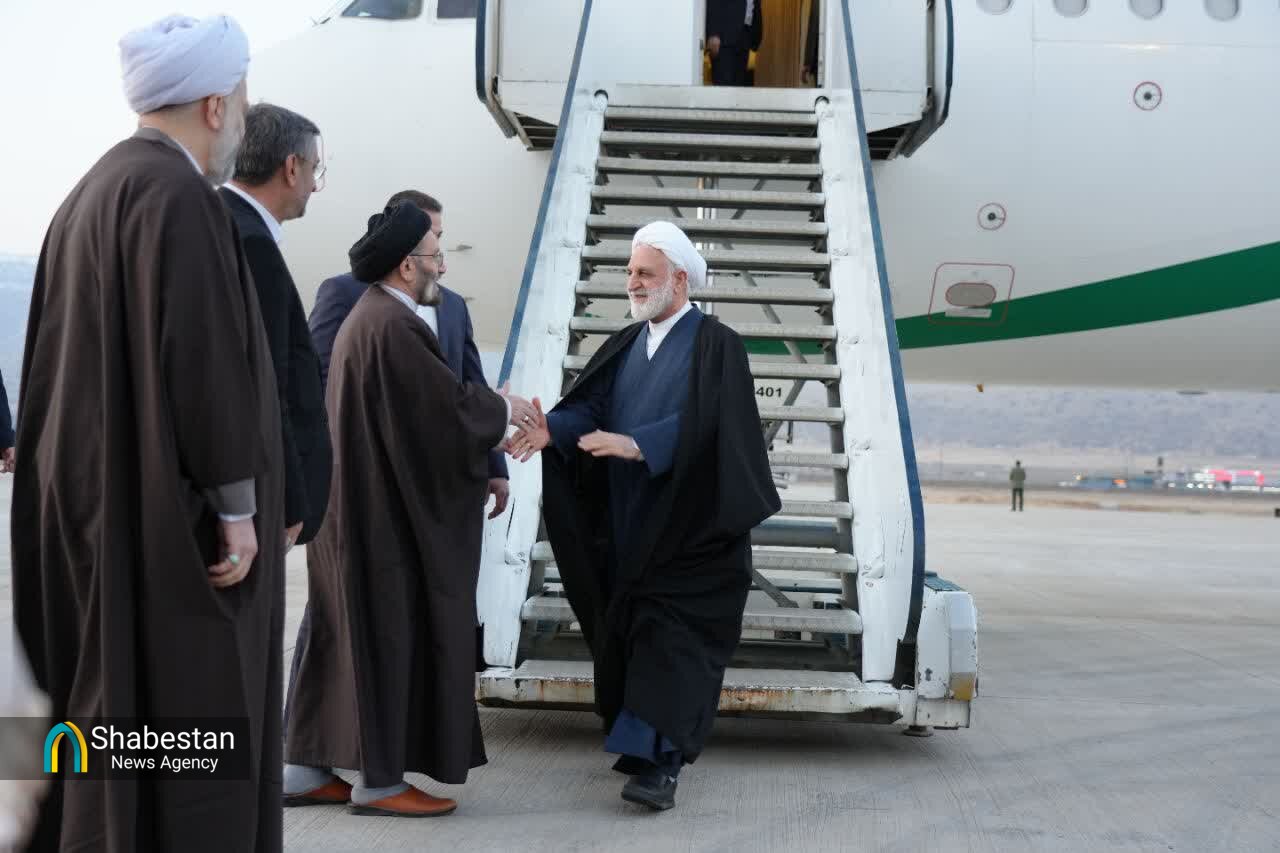 رئیس قوه قضائیه وارد لرستان شد