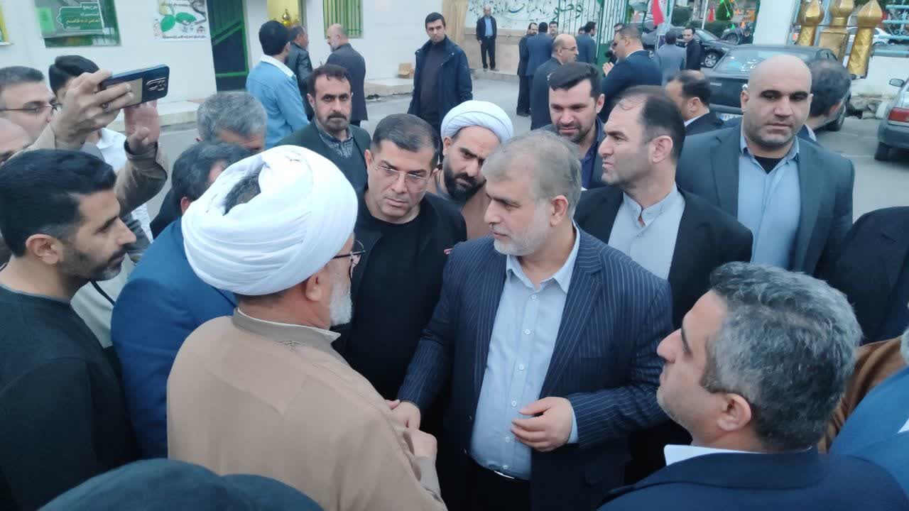 رفع مشکل مدرسه در امامزاده قاسم(ع) محمودآباد با ورود رئیسکل دادگستری مازندران