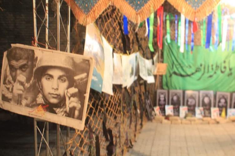 هشتمین شب جشن مسجدی انقلاب بوی خاکریز و سنگر گرفت