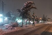 ارومیه زیر برف