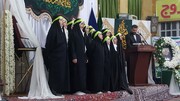 مسابقه نقاشی با عنوان « دهه فجر » در مسجدجامع رجایی شهر برپا شد