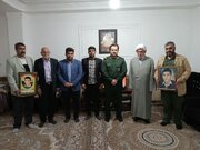 بچه‌ مسجدی‌های نکا با خانواده شهید مفتح دیدار کردند