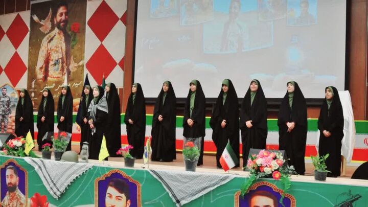 نخستین سالگرد شهادت مدافع حرم «شهید سید مرتضی حسینی» برگزار شد