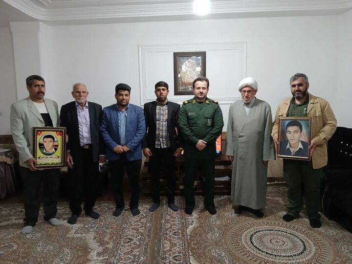 بچه‌ مسجدی‌های نکا با خانواده شهید مفتح دیدار کردند