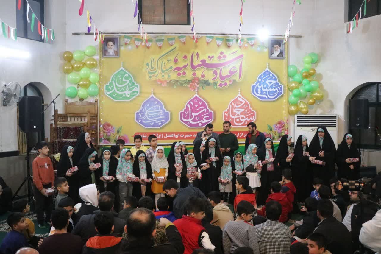 برگزاری جشن های شعبانیه و تجلیل از ۳۰ حافظ قرآن نکایی