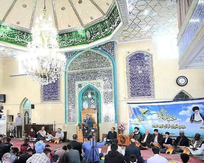 برپایی احیای قرآنی شب نیمه‌شعبان در مسجد صدوق شهرری