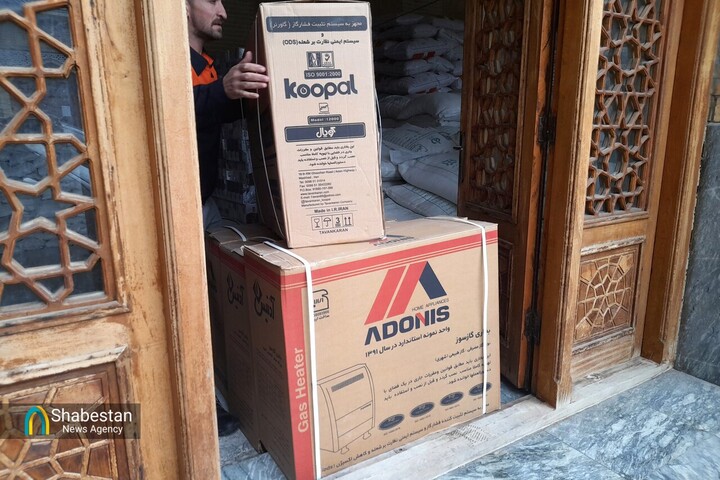 توزیع بخاری بین نیازمندان از سوی مرکز نیکوکاری مسجد جامع گلشن گرگان