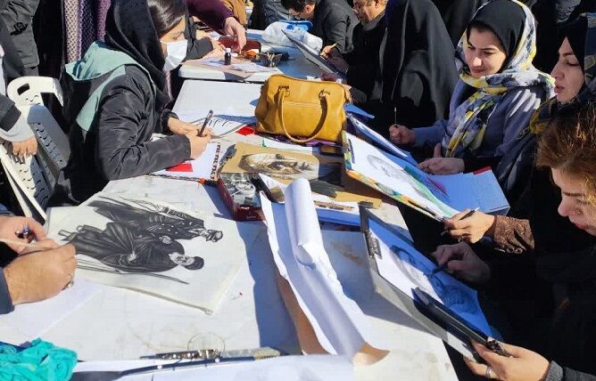 حضور متفاوت و فرهنگی مسجدی‌ها در جشن تولد انقلاب