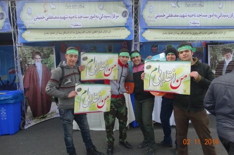 حماسه بچههای مسجد در راهپیمایی ۲۲ بهمن/ حضور از جنس فرهنگ و هنر