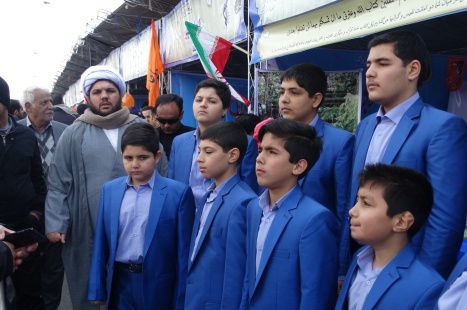 حماسه بچههای مسجد در راهپیمایی ۲۲ بهمن/ حضور از جنس فرهنگ و هنر