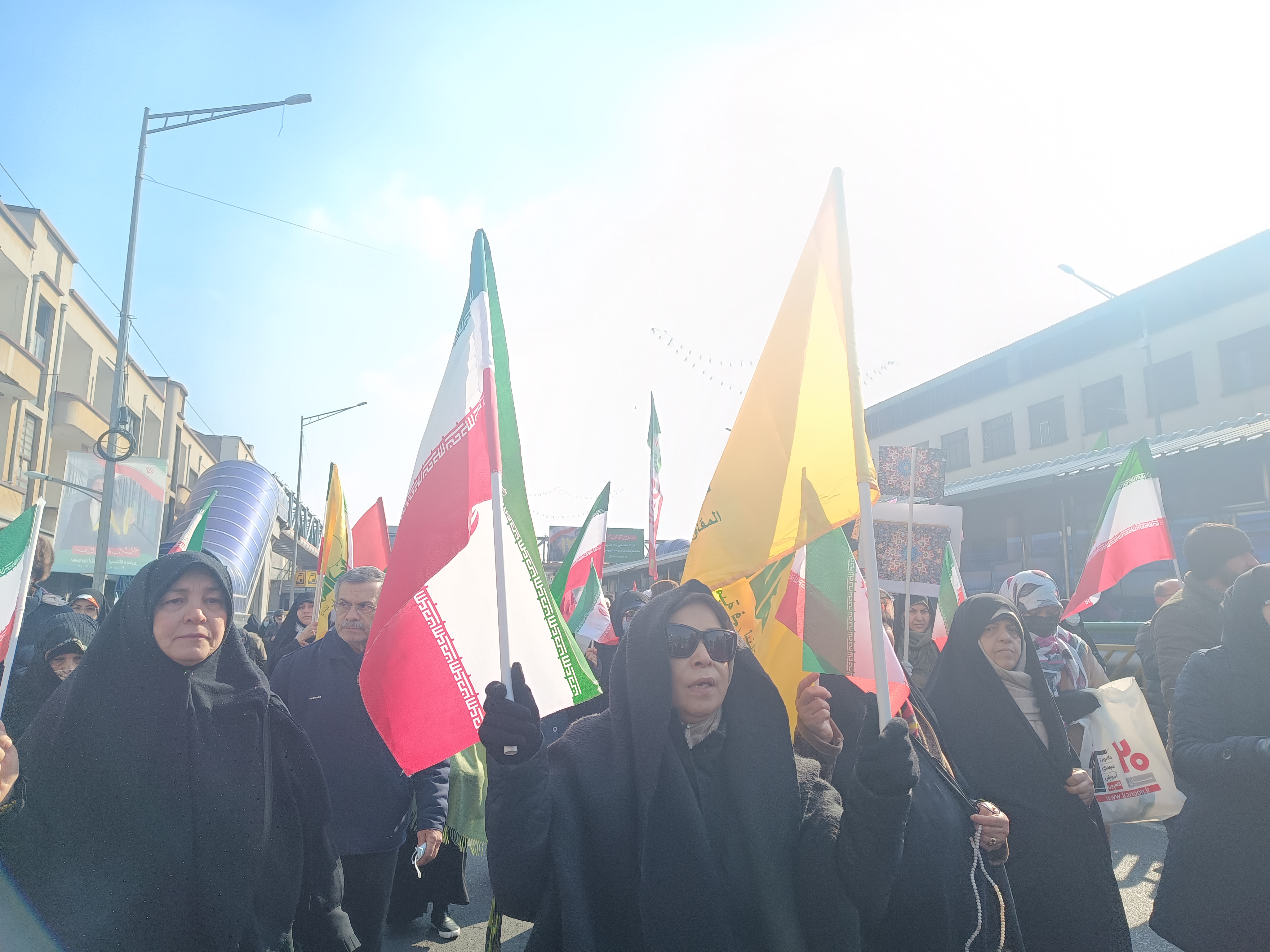 شکوه حضور در چهل و ششمین جشن پیروزی انقلاب/ ایستاده بر آرمانها تا پای جان