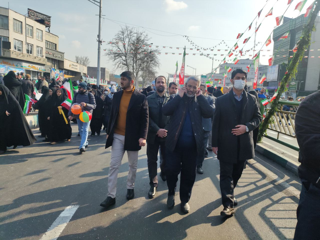 شکوه حضور در چهل و ششمین جشن پیروزی انقلاب/ ایستاده بر آرمانها تا پای جان