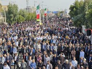 حماسه حضور مردم جیرفت در راهپیمایی ۲۲ بهمن ماه