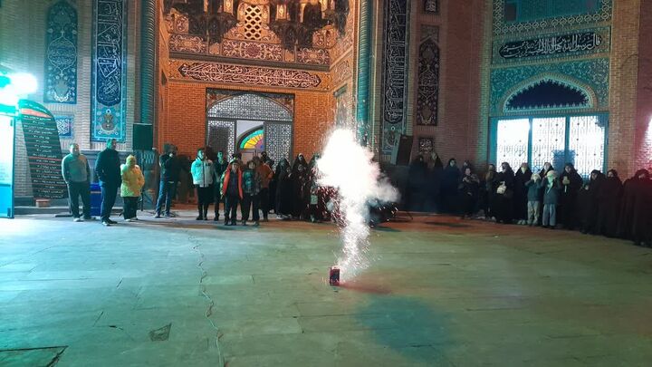 نورافشانی اردبیل به همت کانون فرهنگی هنری مشفقین مصلای اردبیل