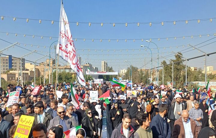 حضور پرشور اقوام مختلف خوزستان در مراسم ۲۲ بهمن