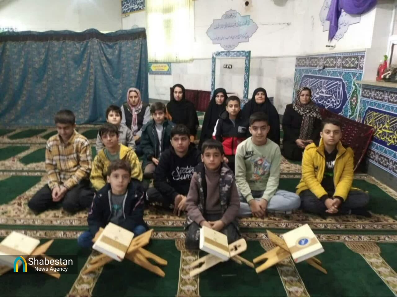 شور قرآنی بچههای مسجد کرمانشاه با مسابقات مدهامتان