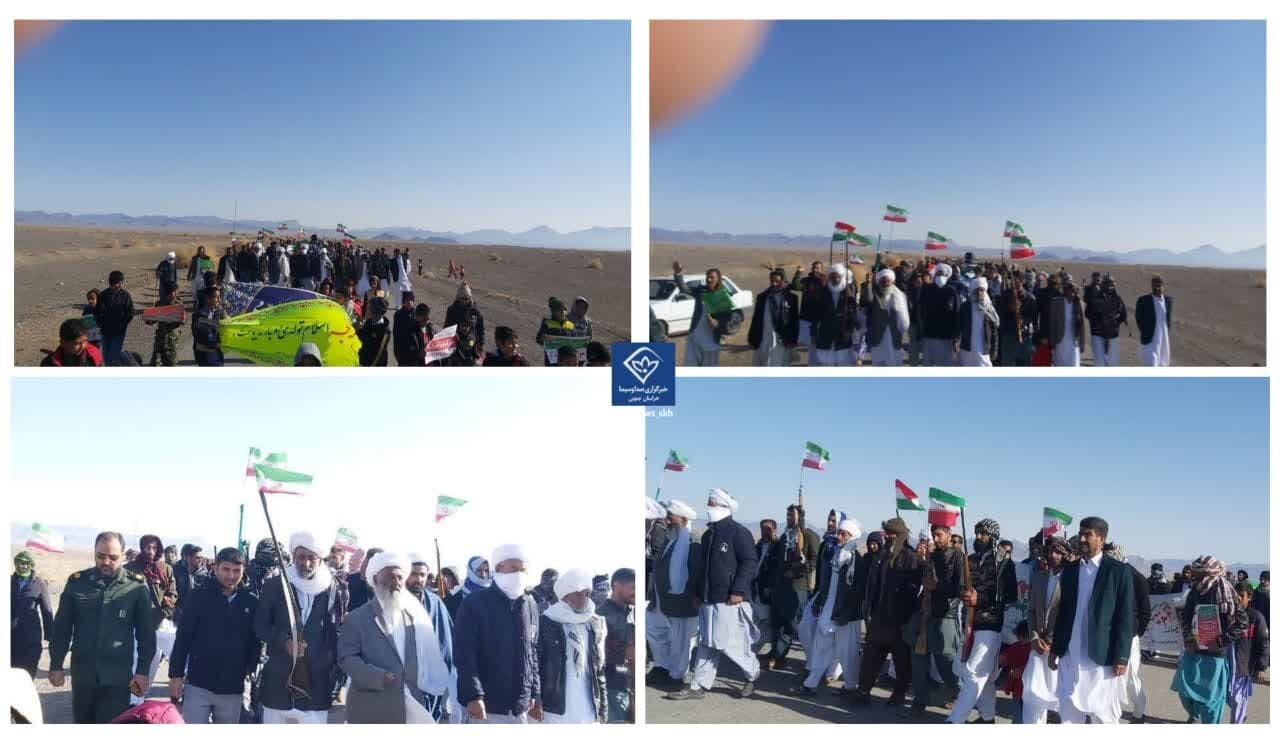 «چاه پایاب» زیرکوه؛ صحنهای از شکوه و اقتدار عشایر در ۲۲ بهمن