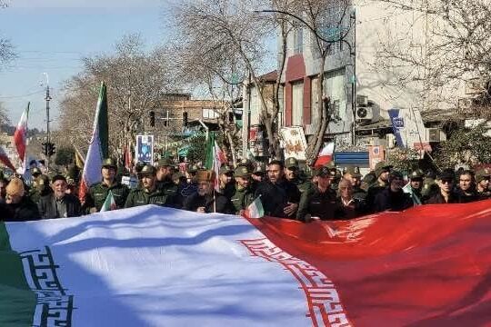 شکوه راهپیمایی ۲۲ بهمن در گرگان؛ یادگار پیروزی، نماد مقاومت