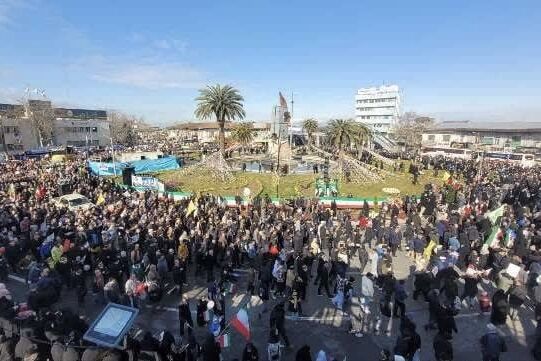 شکوه راهپیمایی ۲۲ بهمن در گرگان؛ یادگار پیروزی، نماد مقاومت