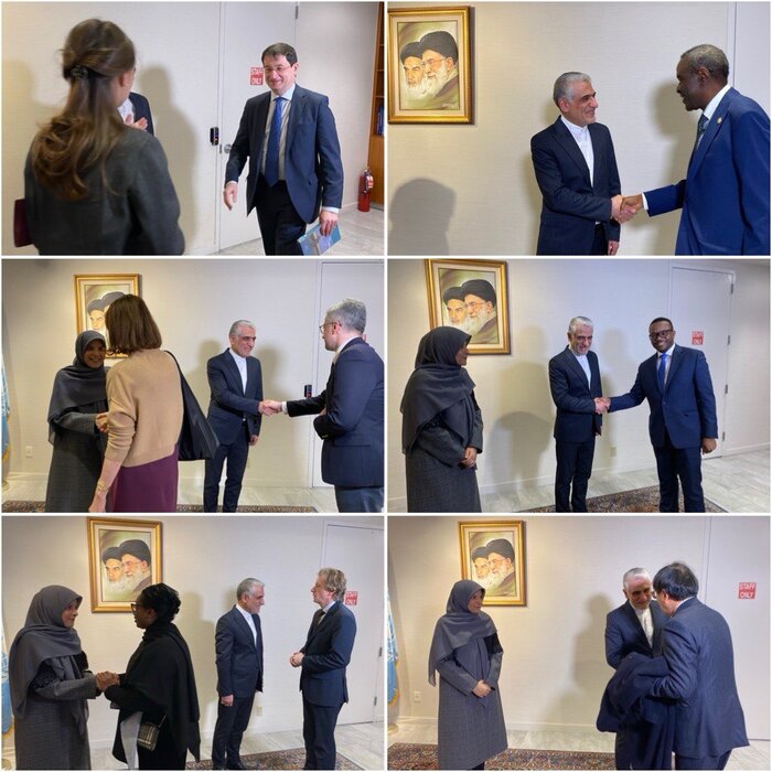 سلام و تبریک سفرا و دیپلماتهای جهان از سازمان ملل به جمهوری اسلامی ایران