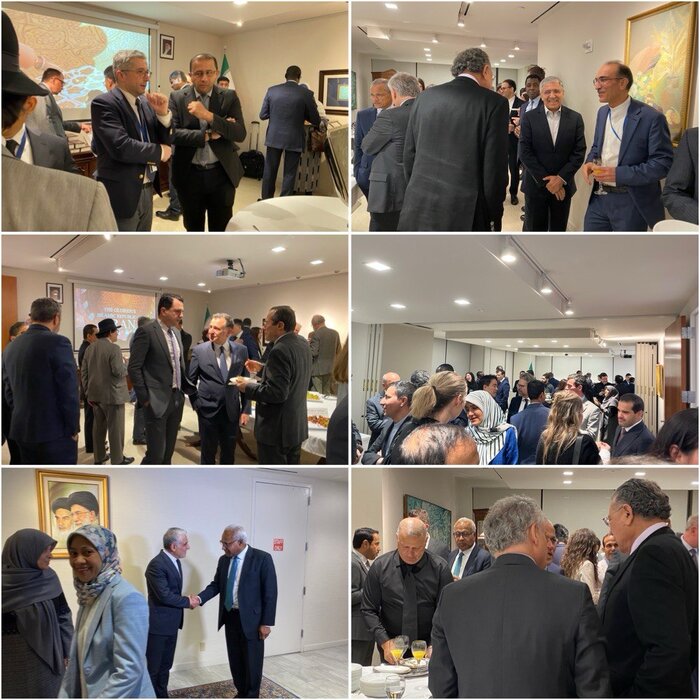 سلام و تبریک سفرا و دیپلماتهای جهان از سازمان ملل به جمهوری اسلامی ایران