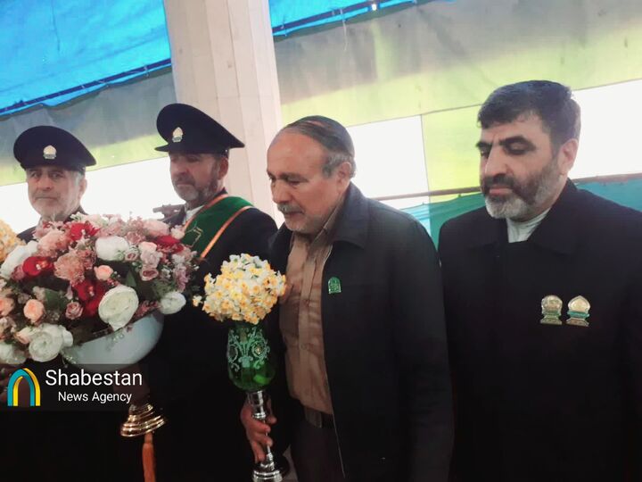 اعطای نشان خادمی مسجد مقدس جمکران به مدیر "موکب ۱۴ معصوم شهر سردار دل‌ها"