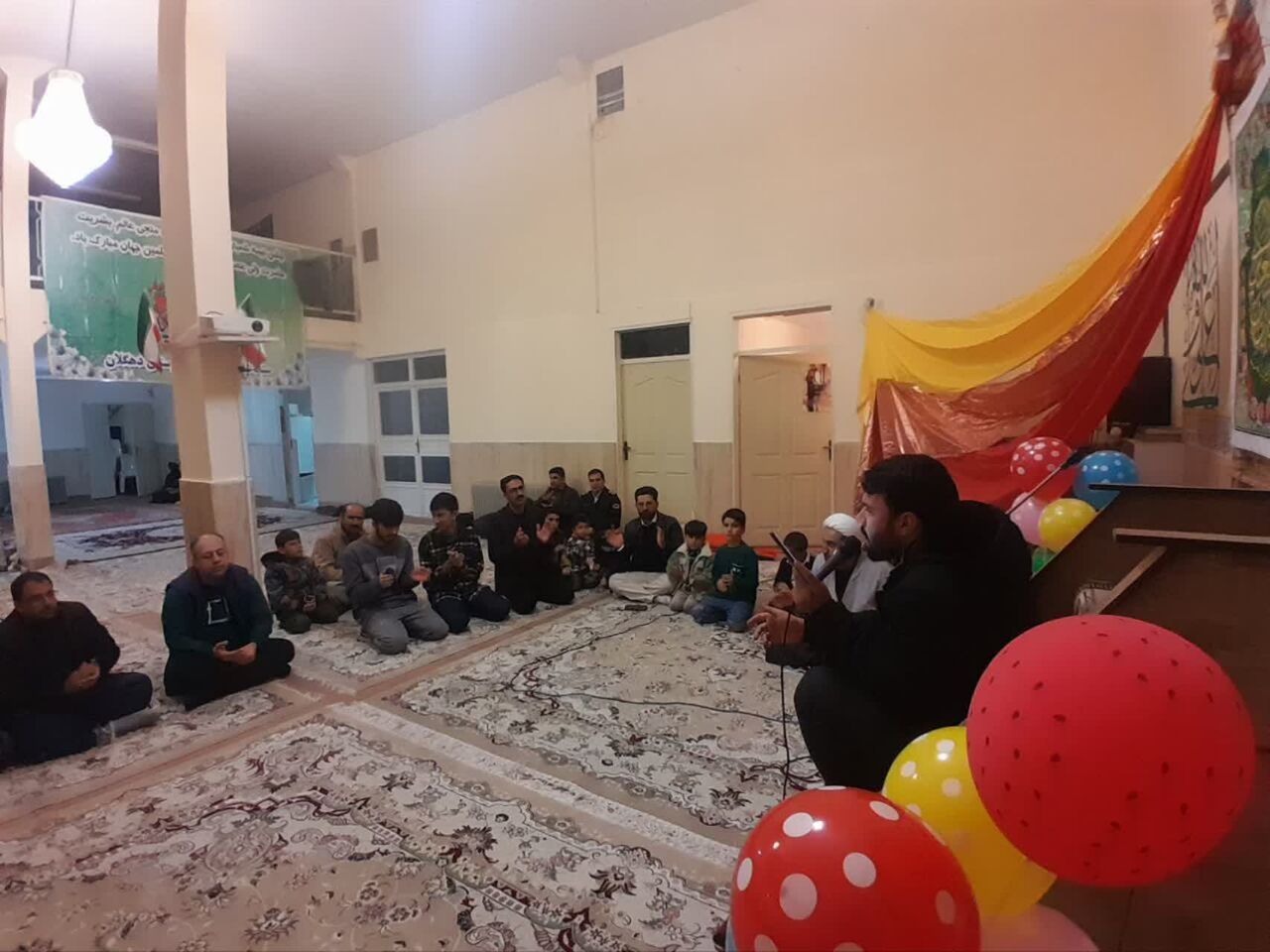 جشن نیمه شعبان در حسینیه رستگاران دهگلان برگزار شد