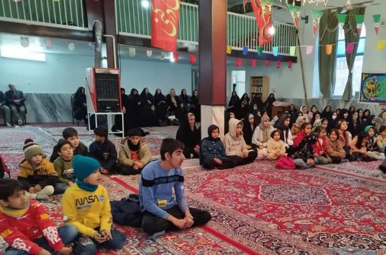 بچه مسجدی های خراسان شمالی پیشگام در برگزاری جشن های نیمه شعبان