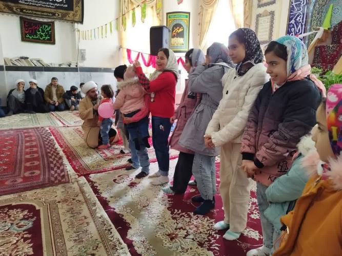 بچه مسجدی های خراسان شمالی پیشگام در برگزاری جشن های نیمه شعبان