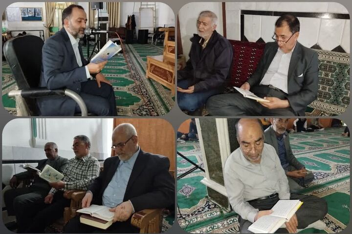 مراسم احیای نیمه شعبان در مسجد ولی عصر(عج) زاهدان