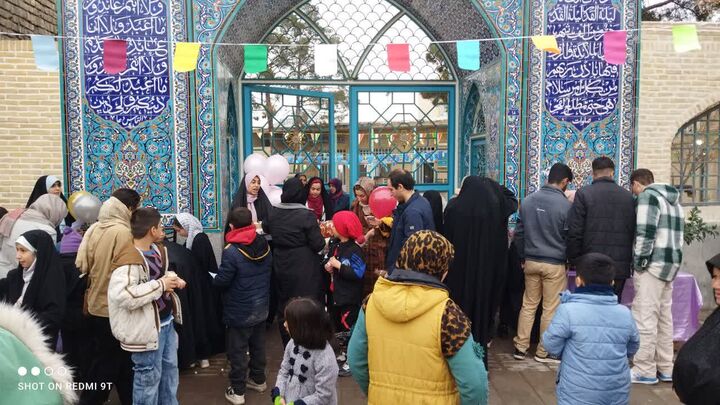 شرکت اعضای کانون موعود ساوه در لیگ فانوس
