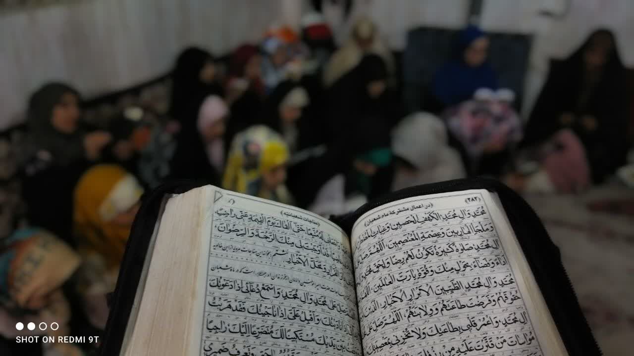 شرکت اعضای کانون موعود ساوه در لیگ فانوس
