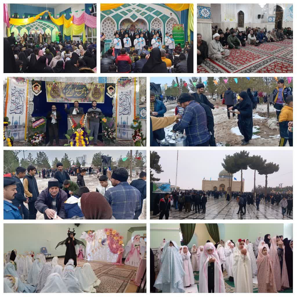 نیمه شعبانی باشکوه در امام زادگان خراسان