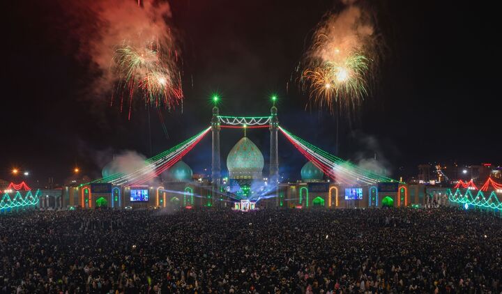 حضور بیش از ۴ میلیون زائر در جشن نیمه‌شعبان قم