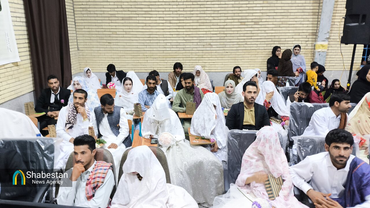 بچه مسجدی های کانون شهید باکری ۲۰۰ زوج را راهی خانه بخت کردند