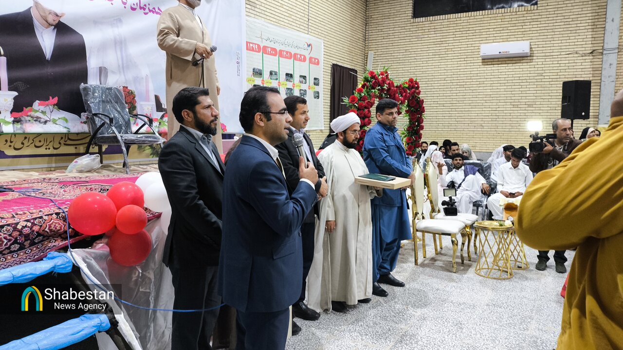 بچه مسجدی های کانون شهید باکری ۲۰۰ زوج را راهی خانه بخت کردند